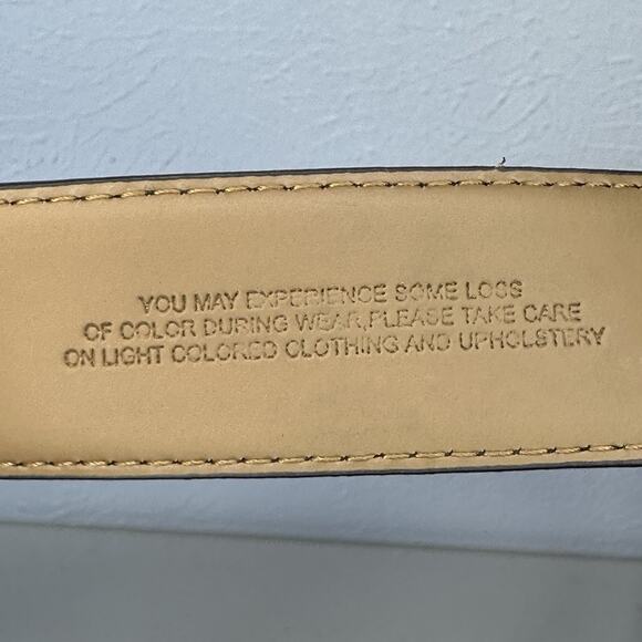 Robert Graham Black Suede Ripaso Belt - Signature Stitching & Buckle Men's sz 38 - Picture 10 of 10